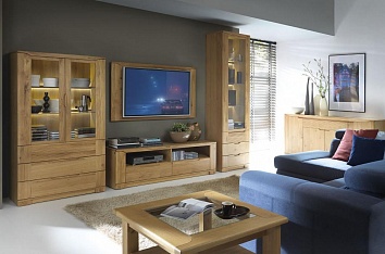 Определяемся с мебелью для гостиной из натуральных материалов