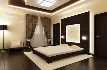 Меблировка спальни в современном минималистском стиле