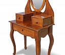 Фото Дамский столик Прованс с овальным зеркалом от производителя 'Муром-Мебель'