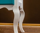Фото Тумба Прованс Скай (белая эмаль + бирюзовая эмаль RAL 5018) от производителя 'Муром-Мебель'