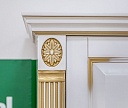 Фото Шкаф 3-х створчатый из серии "Пальма" (белая эмаль с золотой патиной) от производителя 'Муром-Мебель'