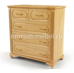 Комод 5 ящиков из серии "Рейн"