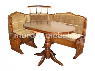 Кухонный уголок Оксана-П с полкой