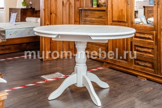 Стол Манчестер (белая эмаль)