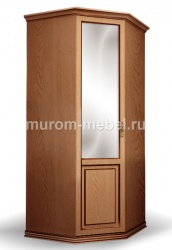 Шкаф 1-створчатый угловой из сосны из серии "Дарина"