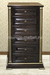 Комод 6 ящиков из серии "Грета" из дуба