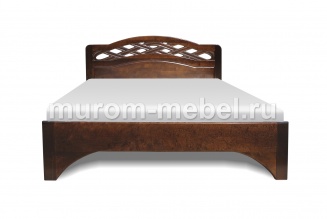 Кровать Вирсавия (сосна, резьба береза)