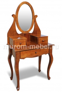 Дамский столик Прованс с овальным зеркалом