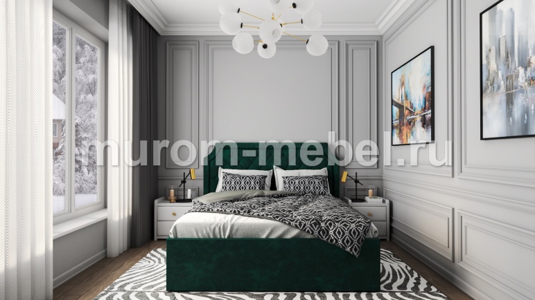 Фото Кровать Венеция мягкая от производителя 'Муром-Мебель'