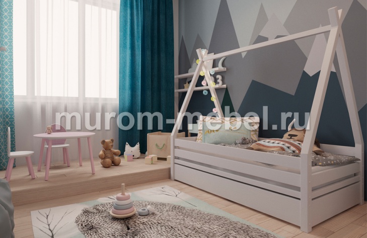 Фото Кровать детская Вигвам от производителя 'Муром-Мебель'