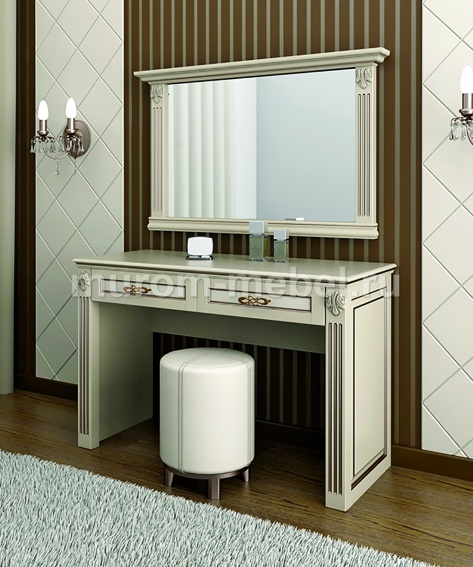Фото Туалетный столик Амелия с зеркалом от производителя 'Муром-Мебель'