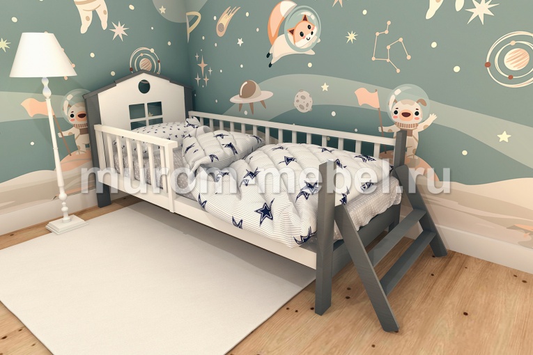 Фото Кровать детская Хижина от производителя 'Муром-Мебель'