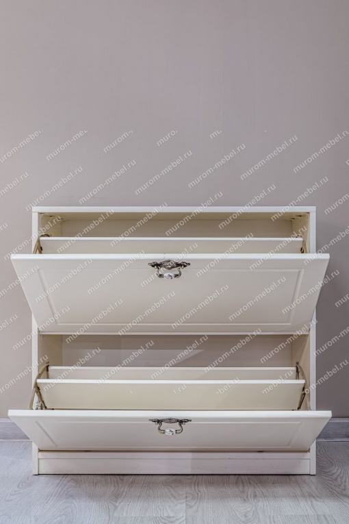 Фото Обувница Фея (белая эмаль) от производителя 'Муром-Мебель'