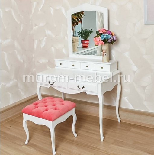 Фото Дамский столик Прованс с надстройкой от производителя 'Муром-Мебель'