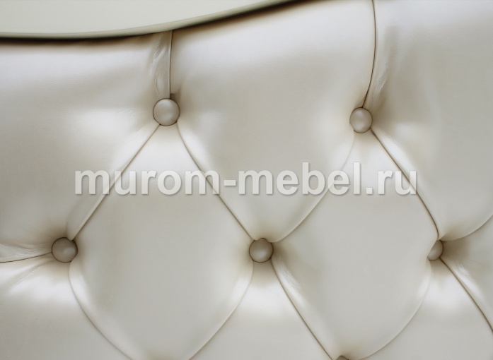 Фото Кровать Кливия с мягкой спинкой из бука от производителя 'Муром-Мебель'