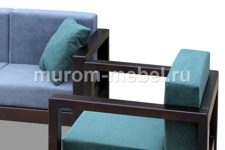 Фото Диван с креслом Аскет от производителя 'Муром-Мебель'