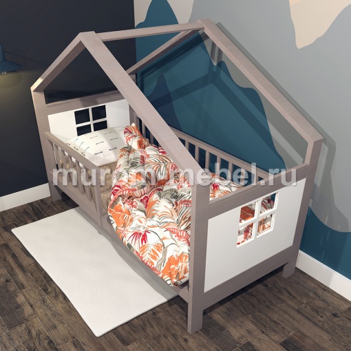 Фото Кровать детская Домик Избушка от производителя 'Муром-Мебель'