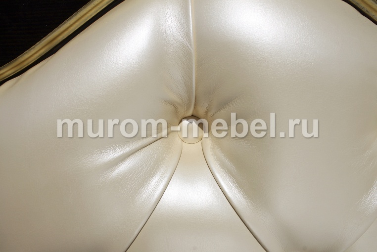 Фото Кровать Амелия с мягкой вставкой из дуба от производителя 'Муром-Мебель'
