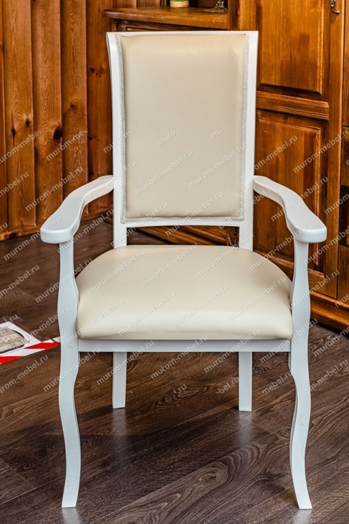 Фото Кресло Легранж (белая эмаль, береза) от производителя 'Муром-Мебель'
