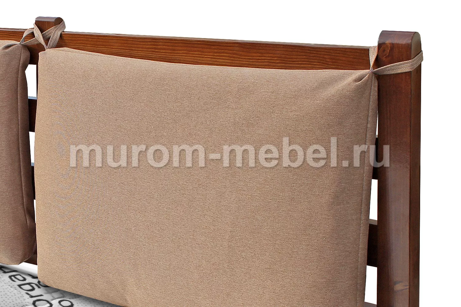 Кровать Марта Soft из массива дерева купить от производителя Муром-Мебель