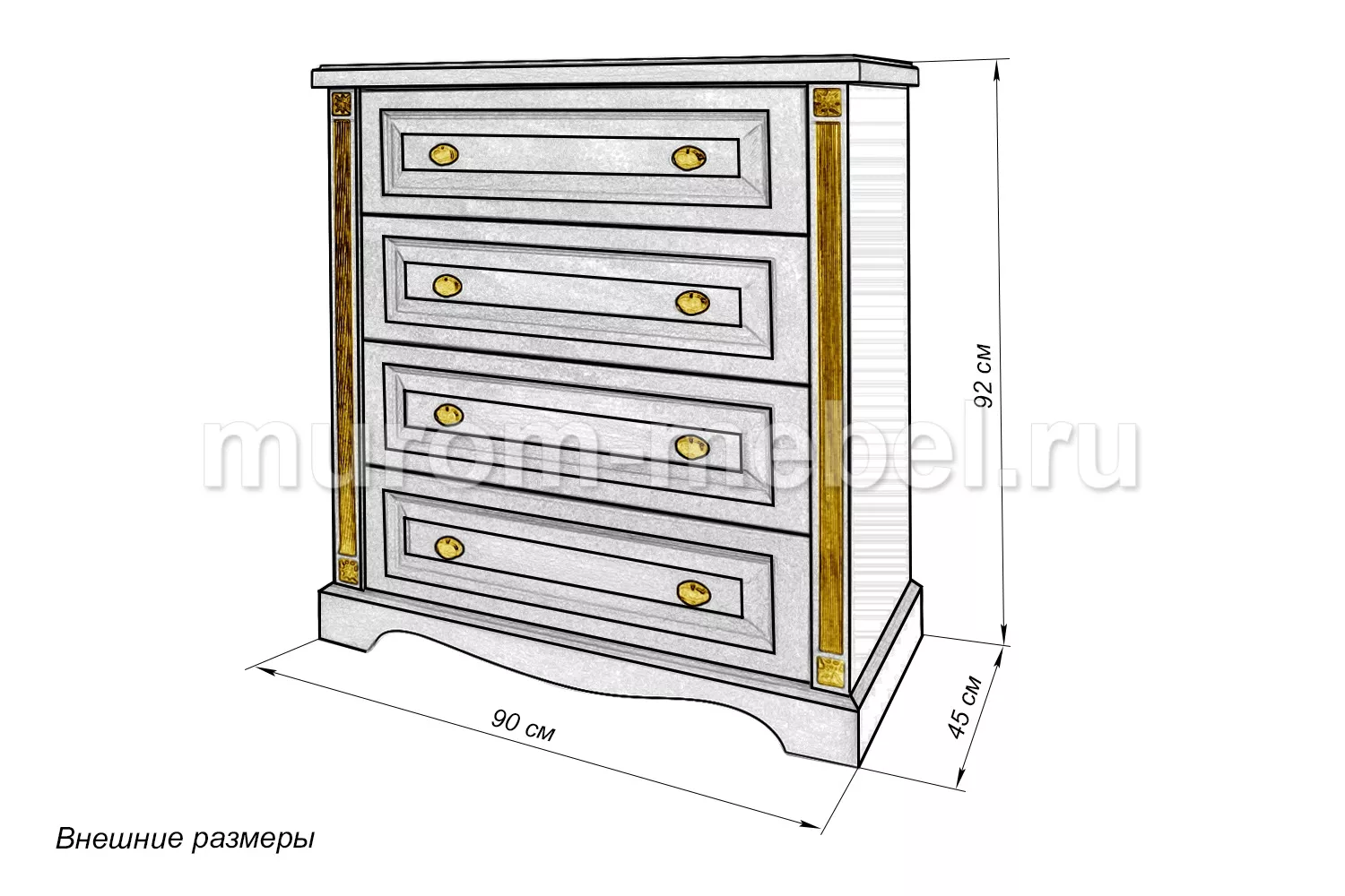 Комоды из березы от производителя