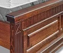 Фото Кровать Флоренция из дуба от производителя 'Муром-Мебель'