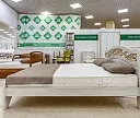 Фото Кровать Вирсавия (белая эмаль с золотой патиной) от производителя 'Муром-Мебель'