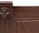 Фото Кровать Стефани из дуба от производителя 'Муром-Мебель'