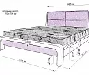 Фото Кровать Калипсо от производителя 'Муром-Мебель'