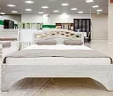 Фото Кровать Вирсавия (белая эмаль с золотой патиной) от производителя 'Муром-Мебель'