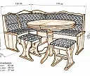 Фото Кухонный уголок Миф от производителя 'Муром-Мебель'
