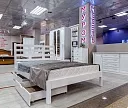 Фото Кровать Морфей (белая эмаль) от производителя 'Муром-Мебель'