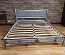 Кровать Аврора с мягкой вставкой из бука