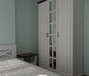 Шкаф Прованс Браун (белая эмаль + Венге 3)