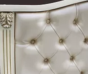 Фото Кровать Кливия с мягкой спинкой из бука от производителя 'Муром-Мебель'