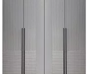 Фото Шкаф Бергамо 4-х ств., фасады МДФ в эмали от производителя 'Муром-Мебель'