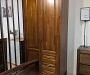 Фото Шкаф «Флоренция-4», массив сосна , 2300х1150х600, цвет - вишня 2 от производителя 'Муром-Мебель'