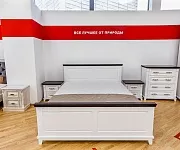 Фото Кровать Прованс Браун (белая эмаль) от производителя 'Муром-Мебель'
