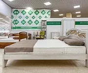 Фото Кровать Вирсавия (белая эмаль с золотой патиной) от производителя 'Муром-Мебель'