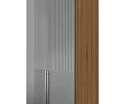 Фото Шкаф Бергамо 2-х ств., фасады МДФ в эмали от производителя 'Муром-Мебель'