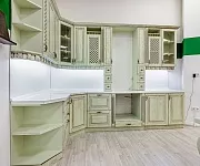 Фото Кухня Милена (фисташка с коричневой патиной) от производителя 'Муром-Мебель'