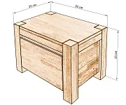 Тумба Марко Фото Тумба Марко от производителя 'Муром-Мебель'