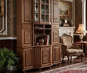 Фото Стенка-Горка (ручная резьба) от производителя 'Муром-Мебель'