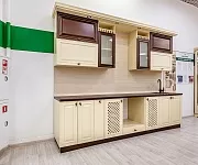 Фото Кухня Валерия (слоновая кость + коричневая эмаль) от производителя 'Муром-Мебель'