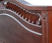 Фото Кровать Милена с мягкой вставкой от производителя 'Муром-Мебель'