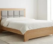 Фото Кровать Классика с мягкой вставкой от производителя 'Муром-Мебель'