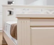 Фото Кровать Лира (белая эмаль) от производителя 'Муром-Мебель'