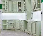 Фото Кухня Милена (фисташка с коричневой патиной) от производителя 'Муром-Мебель'