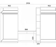 Фото Гардеробная Марко от производителя 'Муром-Мебель'