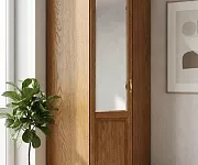 Фото Шкаф 1-створчатый угловой из сосны из серии "Дарина" от производителя 'Муром-Мебель'